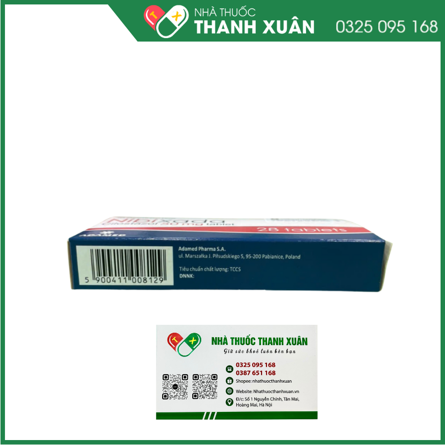 Nibixada 50mg cải thiện vận động ở bệnh nhân bị đau cách hồi ở chân